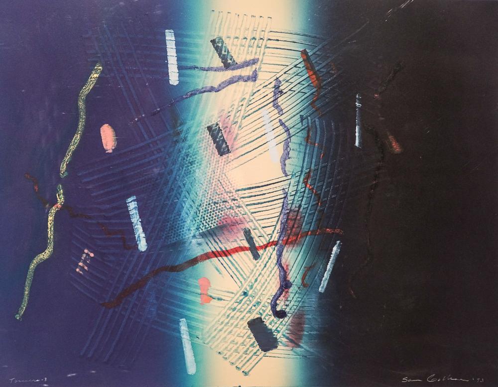 SAM GILLIAM, (AMERICAN B. 1933),