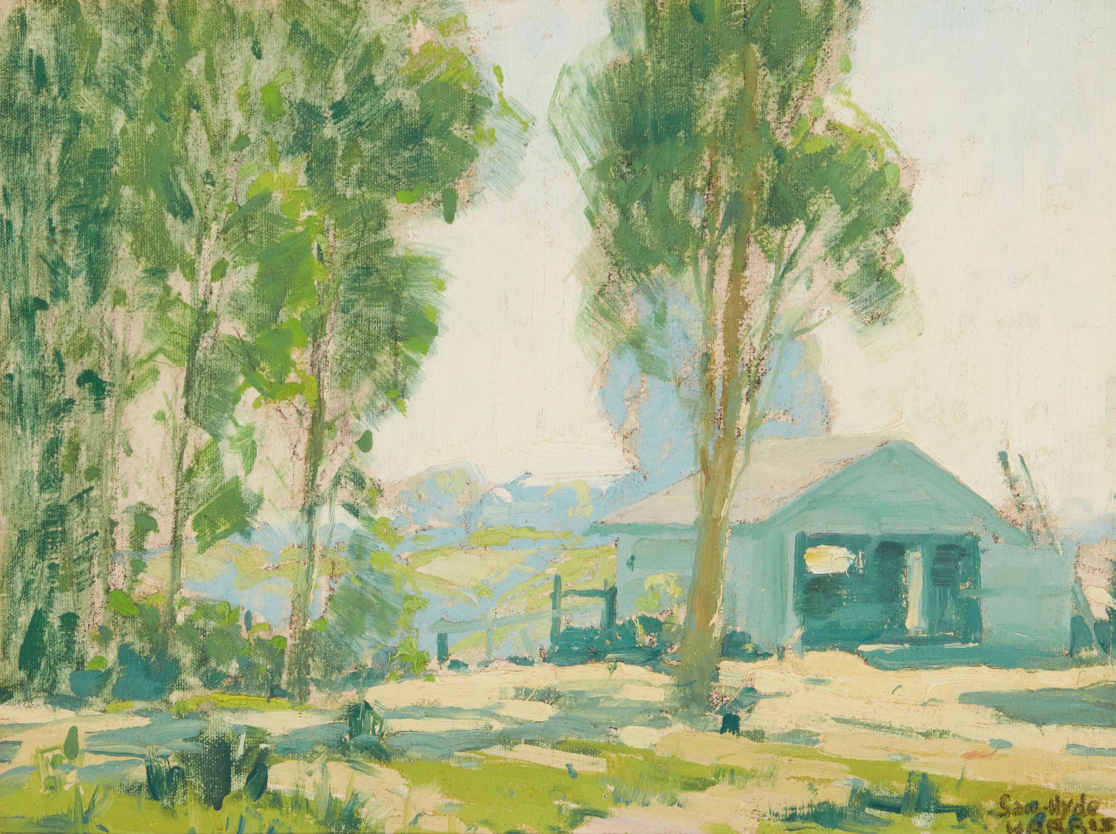 SAM HYDE HARRIS (1889-1977), "RANCH