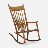 Sam Maloof. Rocking chair. 198