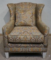 SAM MOORE PAISLEY UPHOLSTERED