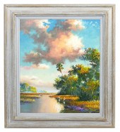 SAM NEWTON HIGHWAYMAN PAINTING