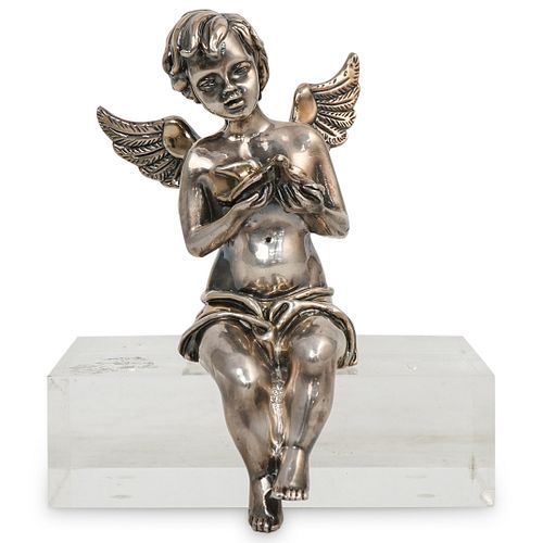 SAM PHILIPE "SEATED ANGEL WITH