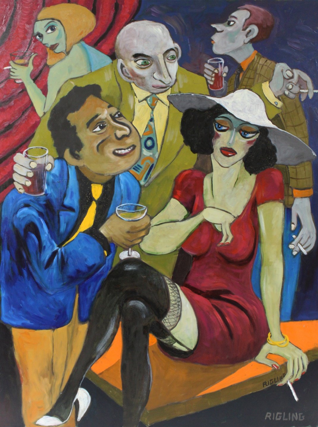 SAM RIGLING (AMERICAN,
