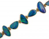 SAM SHAW 14/22K GOLD AND OPAL