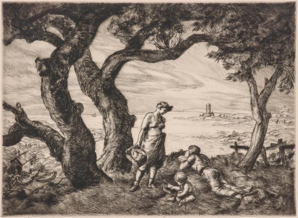 SAM THAL (1903-1964) PENCIL