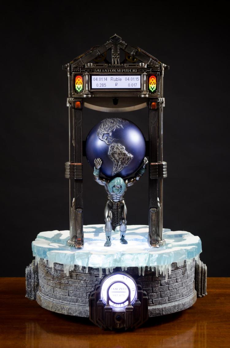 SAM ZELL AUTOMATON MUSIC BOX,