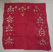 SAMARKAND SILK AND COTTON EMBR