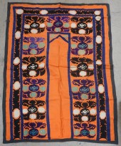 SAMARKAND SILK AND COTTON EMBR