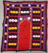 SAMARKAND SILK AND COTTON EMBR