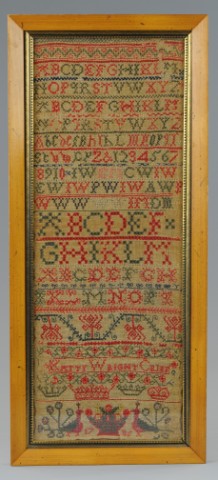 SAMPLER 1785 Bright colors