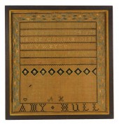 SAMPLER: ALPHA-NUMERIC SAMPLER