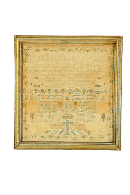 SAMPLER.  American or English  1817