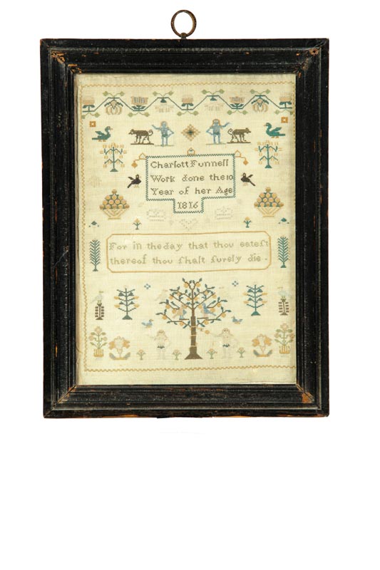 SAMPLER.  Charlotte Funnell 