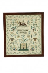 SAMPLER.  Fanny Southee Ford