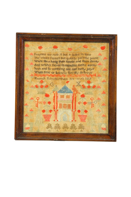 SAMPLER.  Hannah Rowbottham 