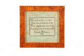 SAMPLER.  Isabella N. Lowry  A