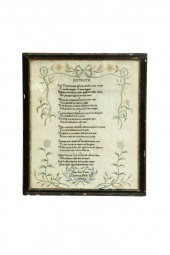SAMPLER.  Mary Ann Venner  Eng
