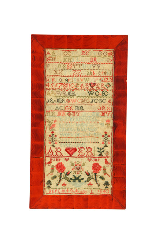 SAMPLER.  Probably American 