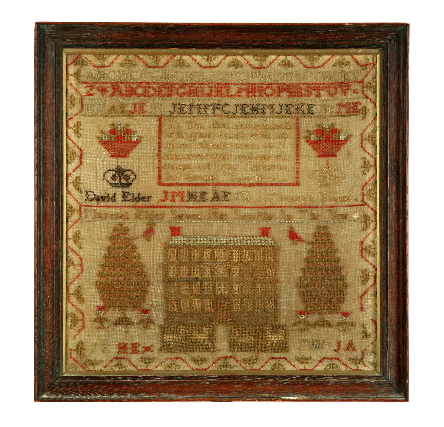 SAMPLER.  Probably Scotland  2nd