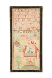 SAMPLER.  Probably Scotland or