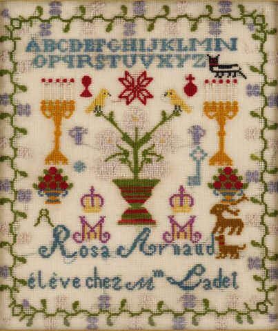 SAMPLER, QUEBEC, CA. 1900A Quebec