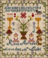 SAMPLER, QUEBEC, CA. 1900A Que