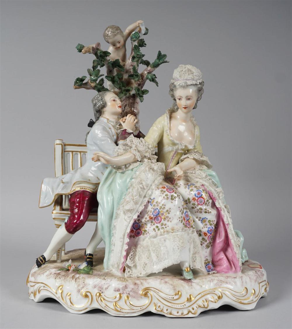 SAMSON ET CIE. PORCELAIN FIGURE