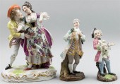 SAMSON PORCELAIN FIGURE GROUP