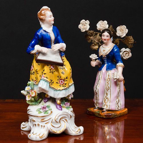 SAMSON PORCELAIN FIGURE OF A FEMALE
