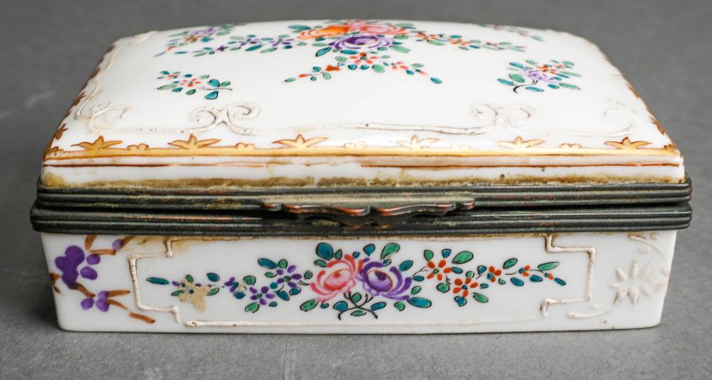 SAMSON TYPE PAINTED AND GILT