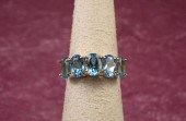 SAMUEL AARON SIGNED BLUE TOPAZ