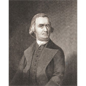 SAMUEL ADAMS SIGNED (1722-1803