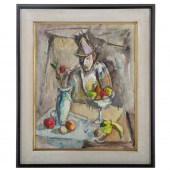 SAMUEL BRECHER. STILL LIFE WIT