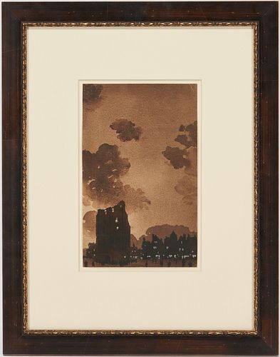 SAMUEL CHAMBERLAIN MIXED MEDIA