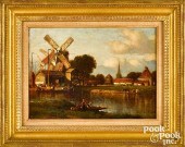 SAMUEL COLMAN OIL ON CANVAS DU