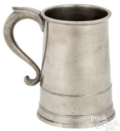 SAMUEL DANFORTH PEWTER PINT MU