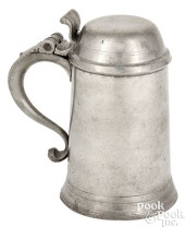 SAMUEL DANFORTH PEWTER QUART T