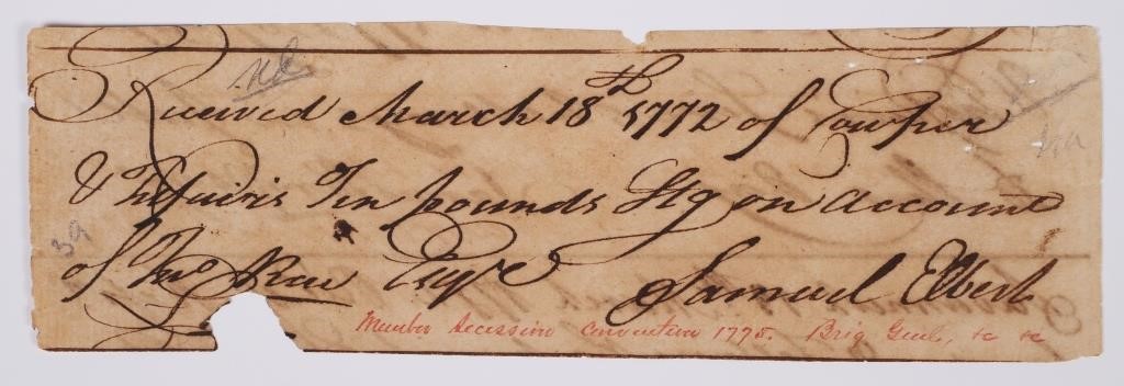 SAMUEL ELBERT REVOLUTIONARY WAR
