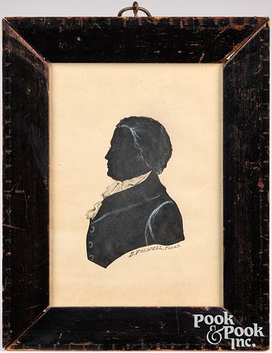 SAMUEL FOLWELL MINIATURE PORTRAIT