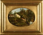SAMUEL GRIGGS OIL, FARMHOUSE,