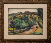 SAMUEL HALPERT "THE CHATEAU" W