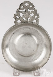 SAMUEL HAMLIN PEWTER PORRINGER