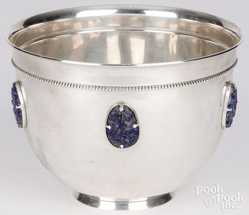 SAMUEL HAWKES STERLING SILVER BOWL,