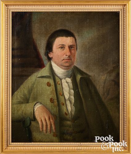 SAMUEL JENNINGS OIL ON CANVAS
