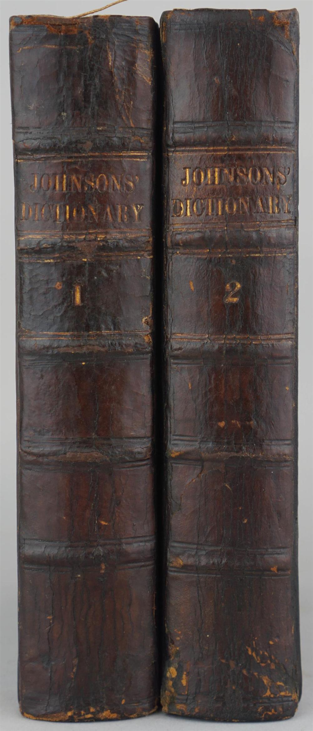 SAMUEL JOHNSON'S 'A DICTIONARY OF