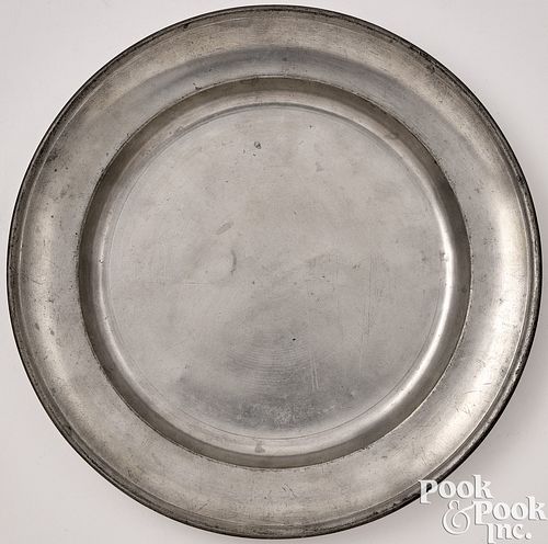 SAMUEL KILBOURNE PEWTER PLATESamuel