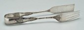 Samuel Wilmot coin silver tong