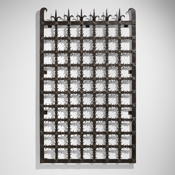 Samuel Yellin. Window grille from