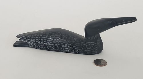 SAMWILLIE IQALUQ INUIT CARVED