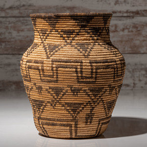 San Carlos Apache Figural Basket